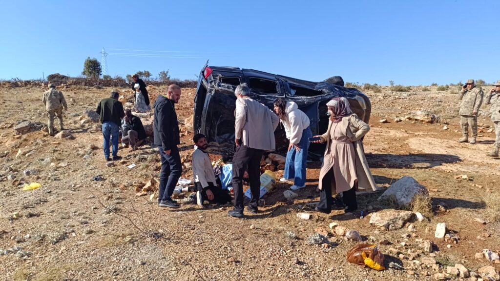 Mardin’de korkunç kaza: 3 ölü, 5 yaralı