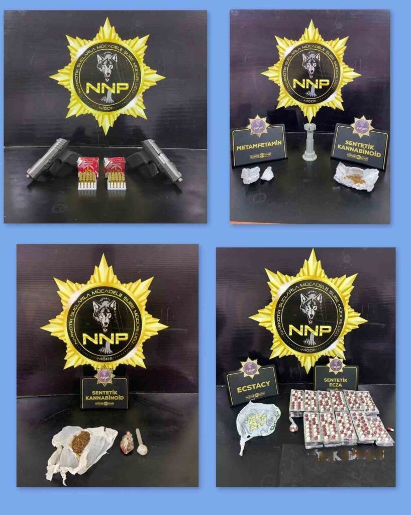 Niğde’de uyuşturucu operasyonunda 4 kişi tutuklandı