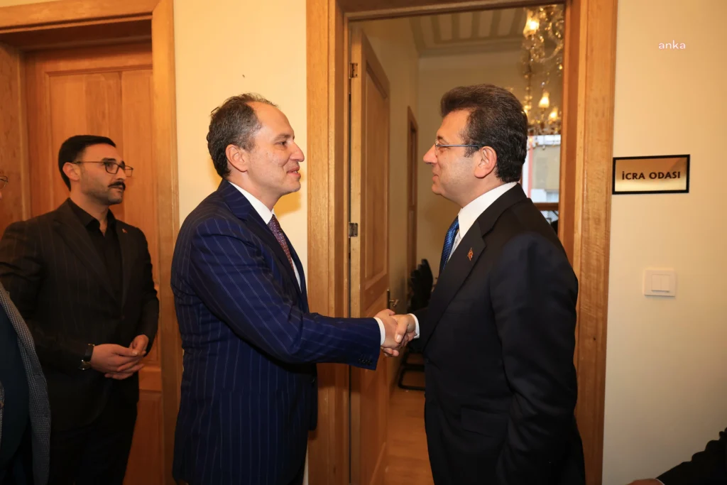 İmamoğlu ve Erbakan kayyum atamaları üzerine görüştü 