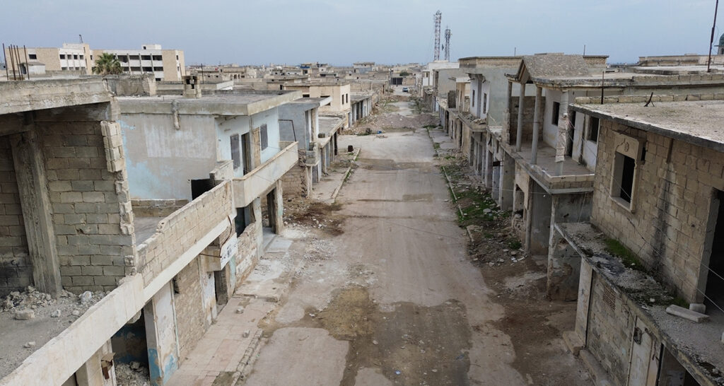 PKK/YPG’den temizlenen Tel Rıfat’ta sessizlik hakim