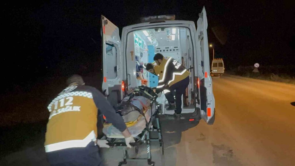 Düzce’de motosiklet kazasında 2 yaralı!