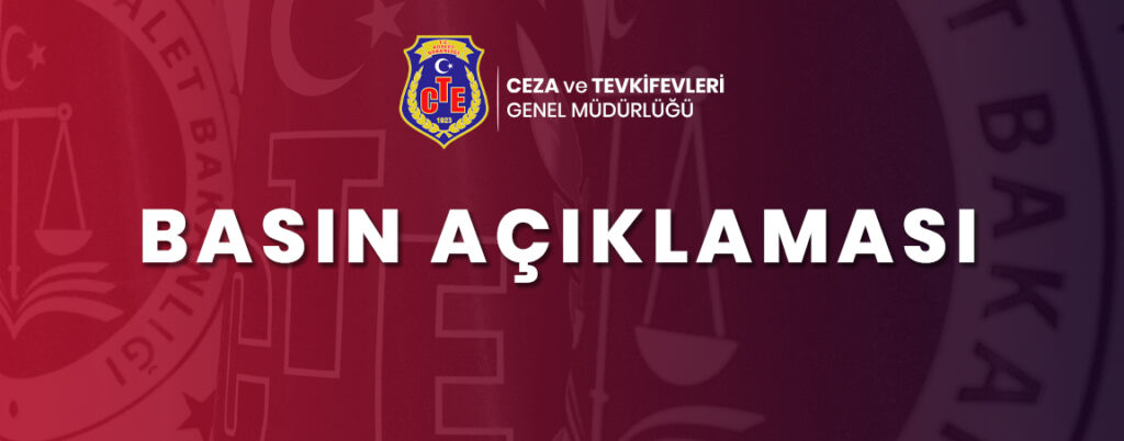 Marmara Kadın Kapalı Ceza İnfaz Kurumu ile ilgili iddialara ilişkin basın açıklaması