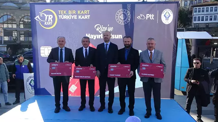 Rize’de ‘Türkiye Kart’ Uygulaması Hayata Geçti