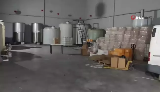 81 i̇lde sahte alkol operasyonu! 