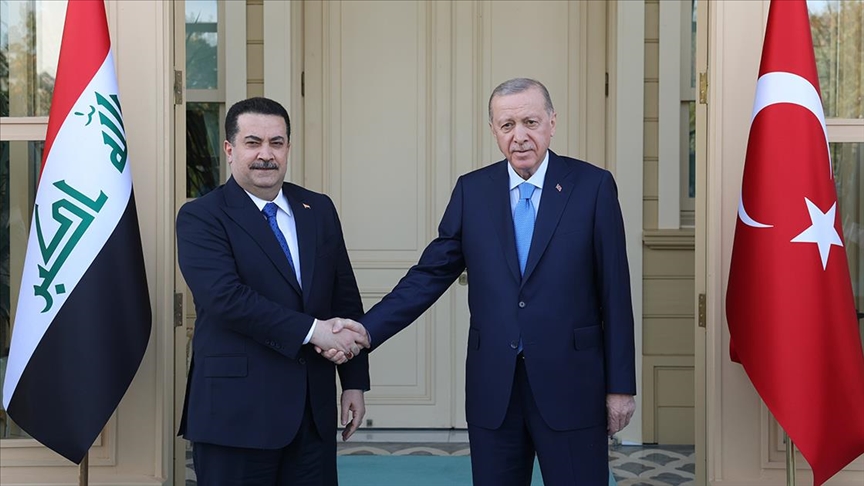 Cumhurbaşkanı Erdoğan, Irak Başbakanı Sudani ile görüştü 