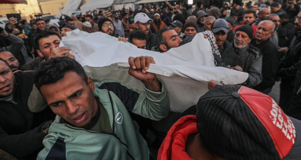 Gazze’de can kaybı 45 bin 436’ya yükseldi