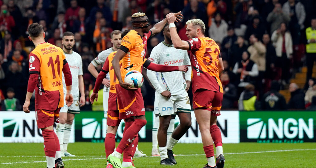 Galatasaray, konuk ettiği Konyaspor’u 1-0 yendi  