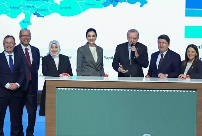 Cumhurbaşkanı Erdoğan’ın katıldığı kura törenine i̇lginç anlar damga vurdu 