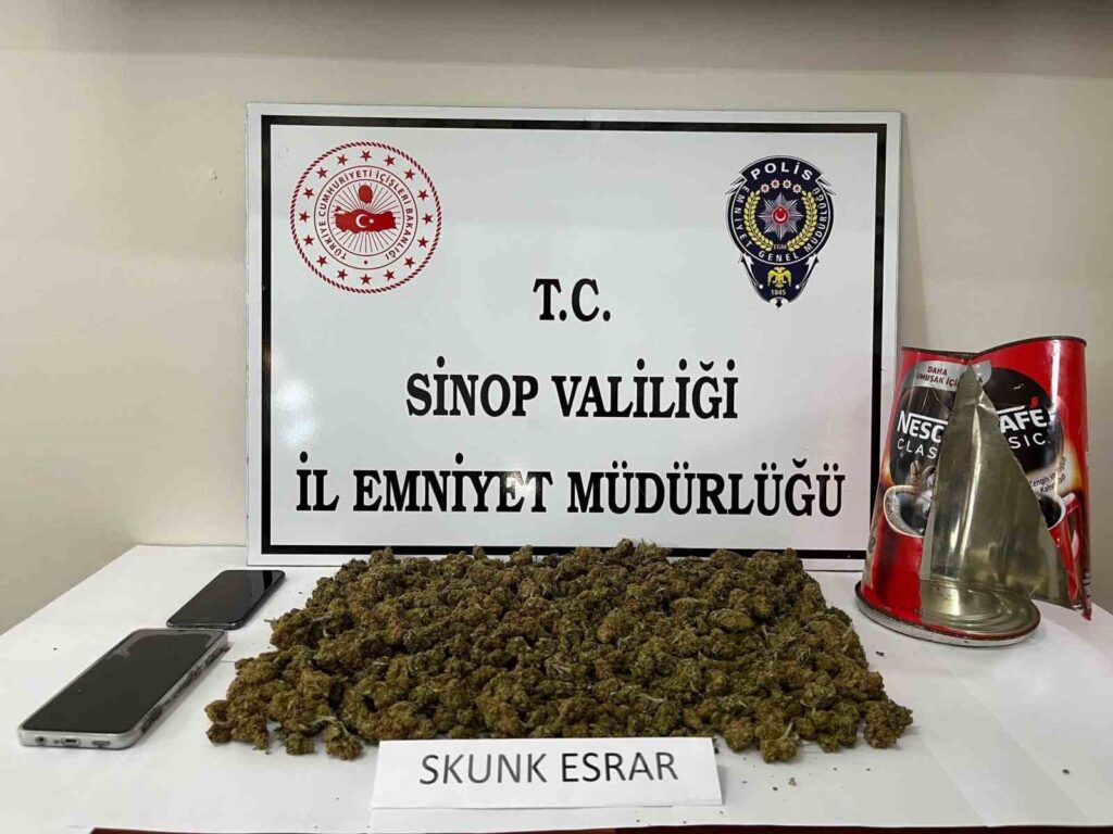Sinop’ta uyuşturucu operasyonu: 1 kişi tutuklandı