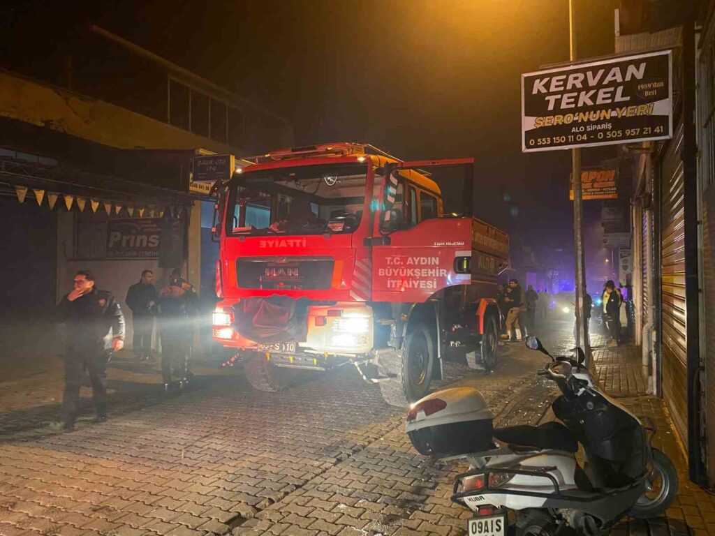 Isınmak için yakılan ateş yangına neden oldu