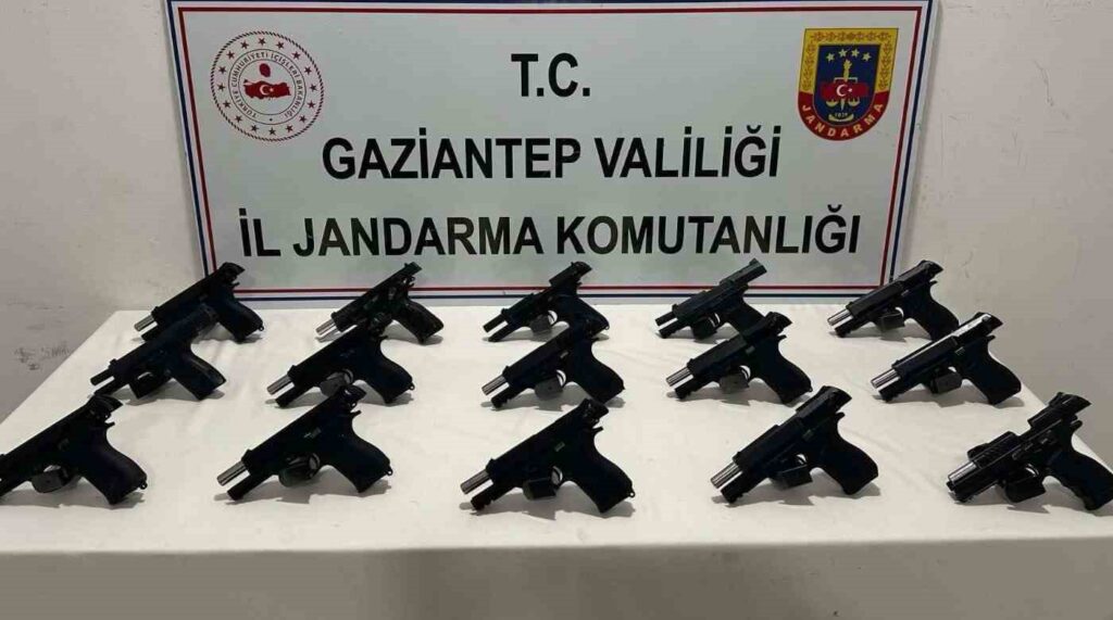 Gaziantep’te silah kaçakçılığı operasyonu: 3 tutuklama