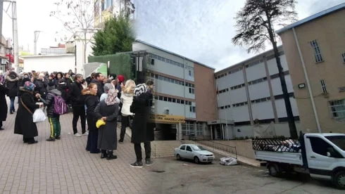 Bursa’da 7 okul boşaltıldı