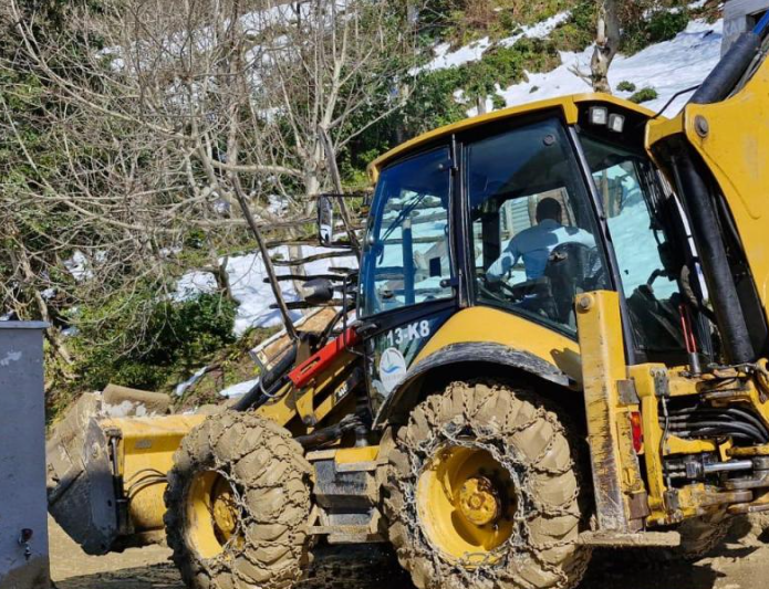 Rize’de Heyelan Nedeniyle 4 Ev Tahliye Edildi