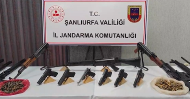 Silah kaçakçılığı operasyonunda 14 kişi gözaltına alındı