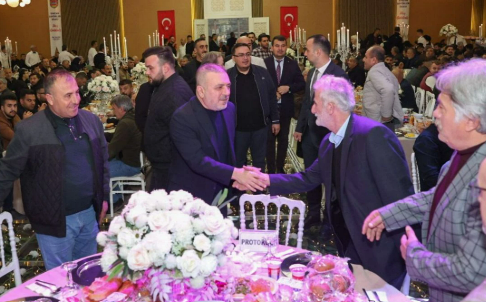 Başkan Ercan, Sincanlı şoför esnafıyla i̇ftarda buluştu 