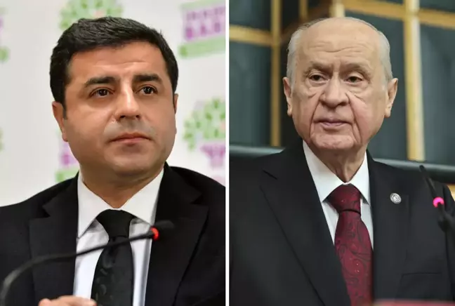 “Terörsüz Türkiye” sürecinde yeni gelişme: Bahçeli, Demirtaş’ı telefonla aradı! 