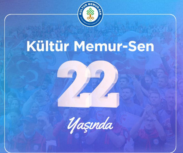 Ali Yalçın’dan Kültür Memur-Sen’in 22. yılına kutlama mesajı