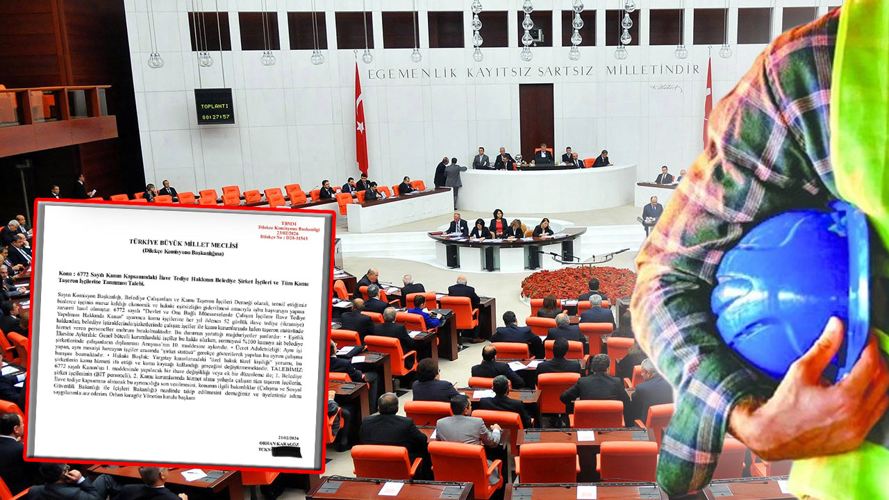 Belediye şirket işçileri ve taşeronlar için imza çağrısı