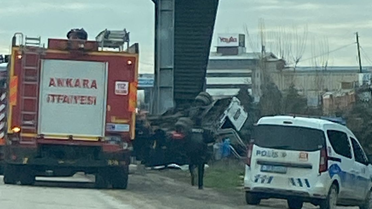 İtfaiye seferber oldu: Ankara’daki otobüs kazasında 5 ölü, 15 yaralı