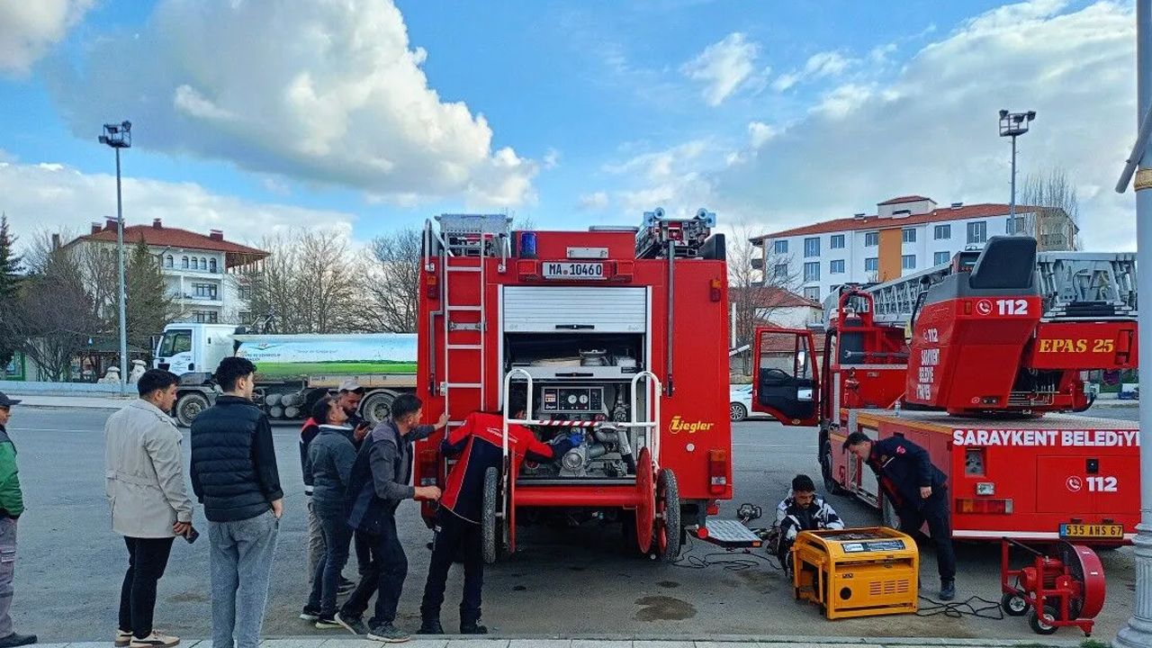 İtfaiyeye yeni güç! Kaza kırım aracıyla eğitim başladı