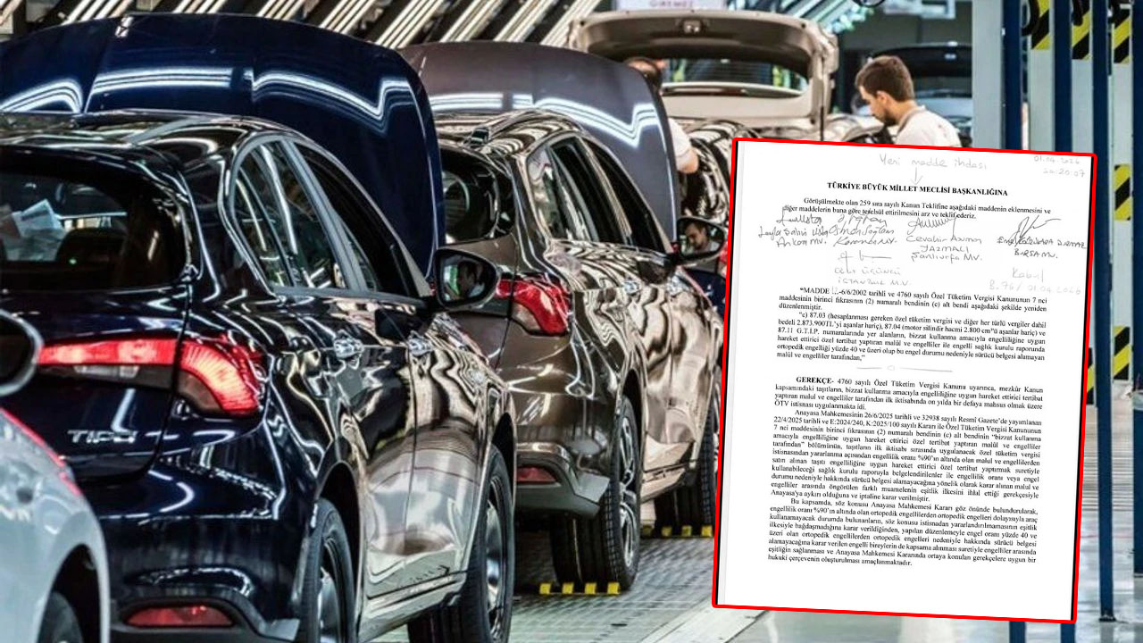 Vatandaşa ÖTV müjdesi! Teklif Meclis’e sunuldu