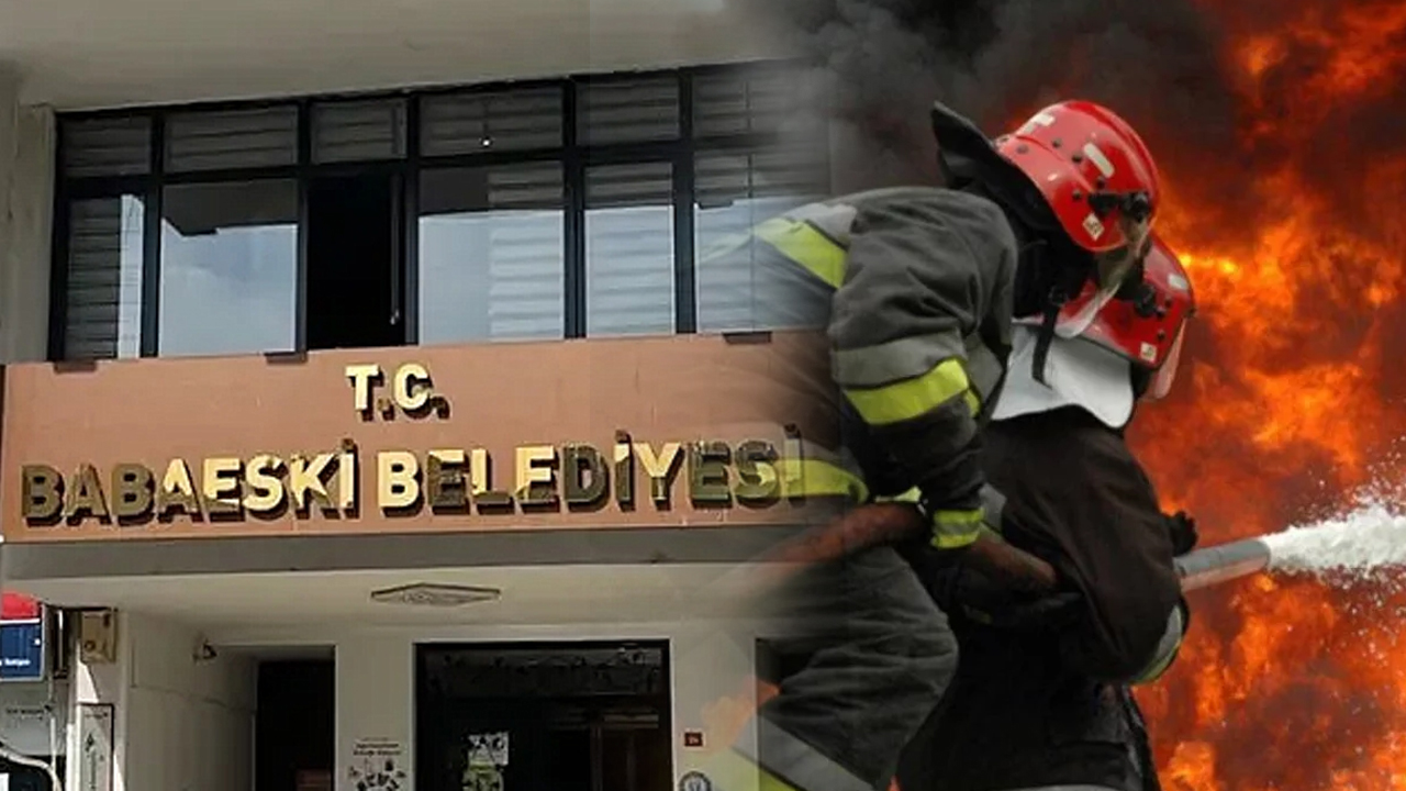 Babaeski Belediyesi itfaiye eri alacak! KPSS 65 yetiyor