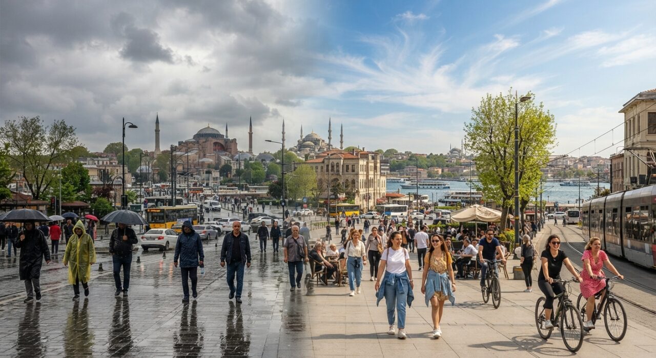 Sağanak Yağışlar Bölgeyi Terk Ediyor, Sıcaklıklar Yükselişte!
