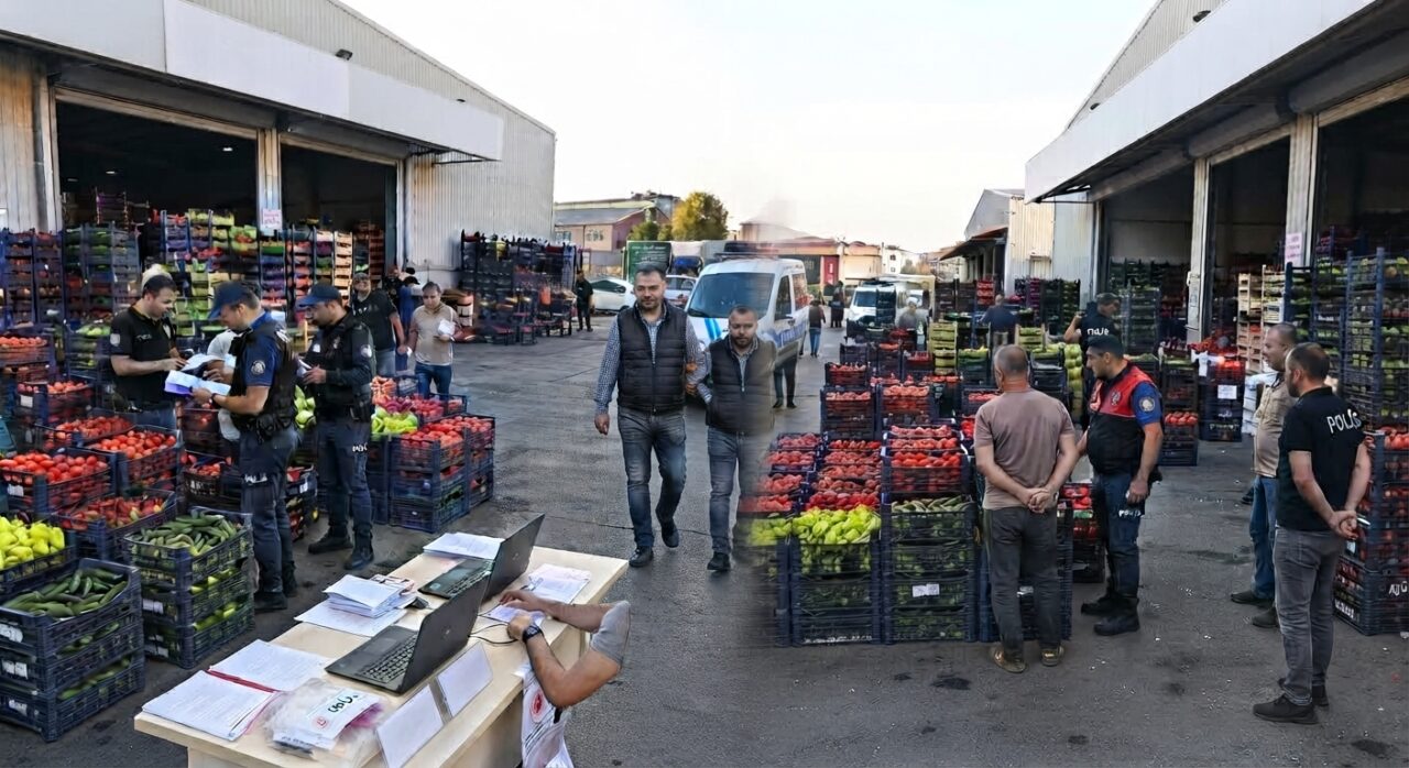Sebze ve Meyve Piyasasına Operasyon: 22 İlde 109 Adrese Eş Zamanlı Baskın