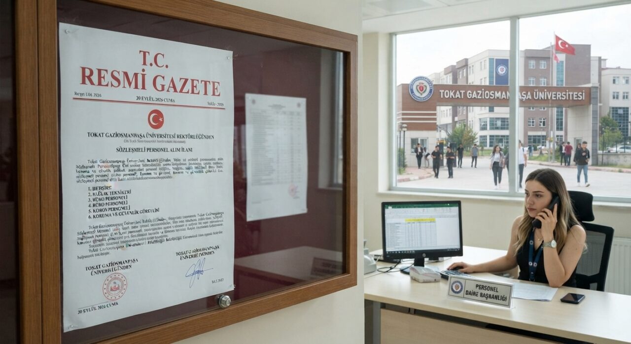 Tokat Gaziosmanpaşa Üniversitesi 93 Sözleşmeli Personel Alacak: Mülakatsız ve En Az 60 KPSS Şartı