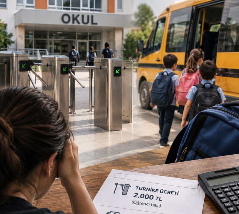 Sancaktepe’de Okullarda Turnike ve Servis Ücreti Krizi