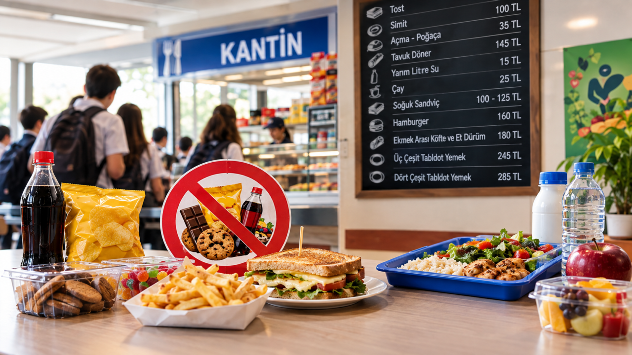 Okul Kantinlerinde Yeni Yasaklar ve Güncel Fiyatlar